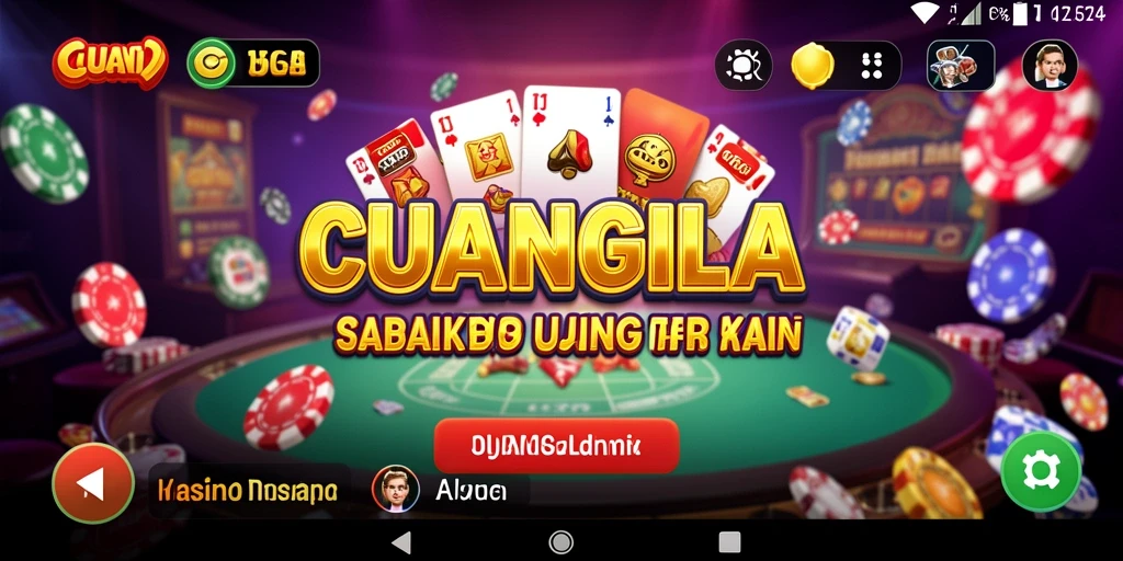 Tampilan gameplay CUANGILA yang memukau dan mendebarkan.