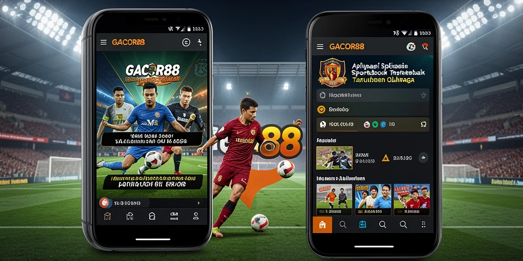 Tampilan gameplay GACOR88 dengan taruhan olahraga yang menarik.