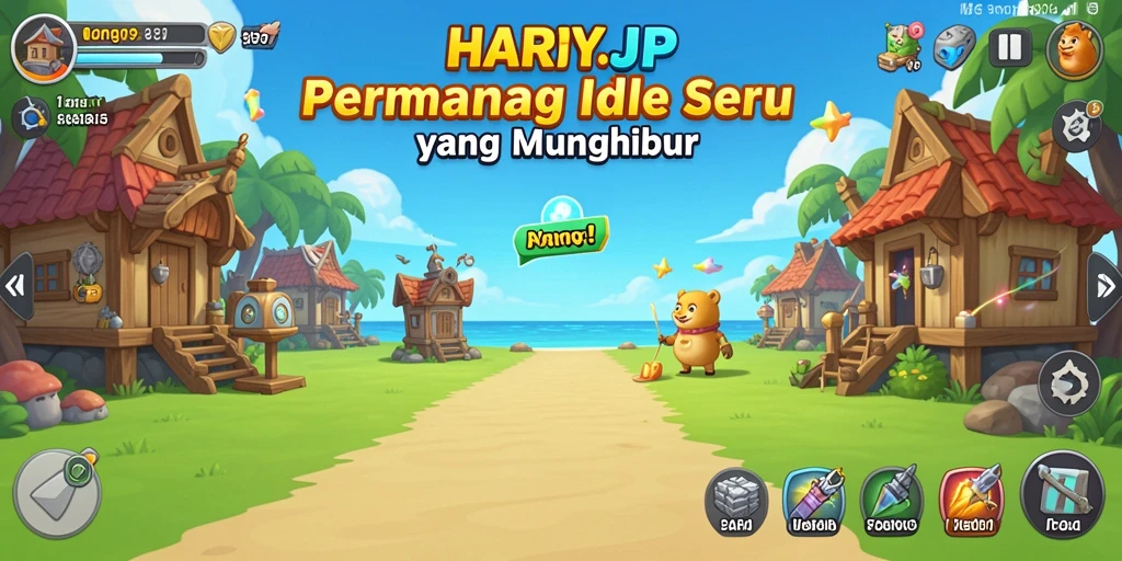 Gameplay menarik dari HARAPJP dengan elemen Idle yang menawan.