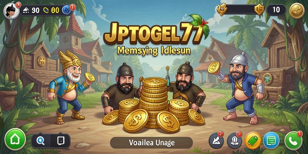 Tampilan gameplay menarik dalam JPTOGEL77 menunjukkan keseruan permainan Idle.