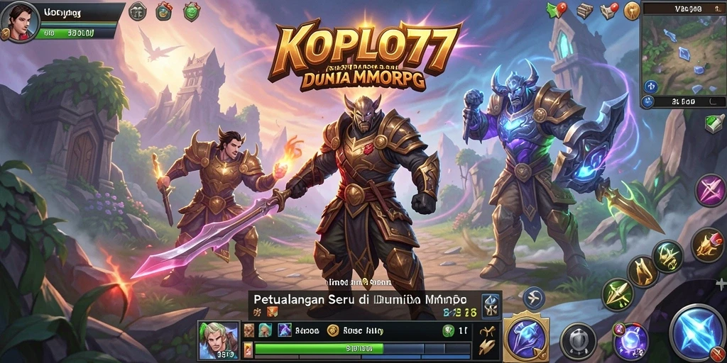 Tampilan gameplay KOPLO77 yang mendebarkan dan penuh aksi.