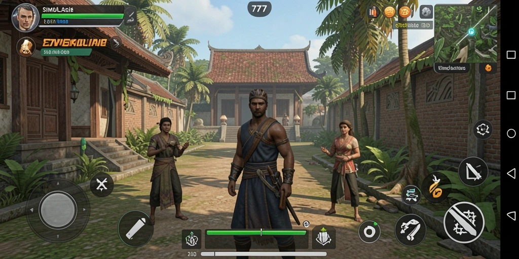 Tampilan gameplay menarik dalam simulasi L777.