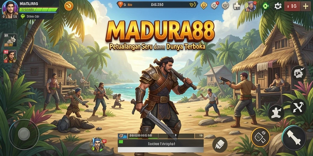 Gameplay epik dalam dunia terbuka MADURA88 yang menakjubkan.