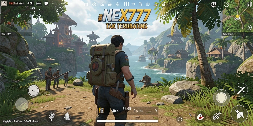 Gameplay NEX777 dengan dunia terbuka yang luas dan interaktif.