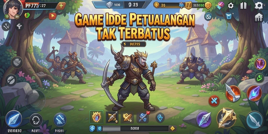 Tampilan gameplay PF777 yang menarik dan penuh warna.