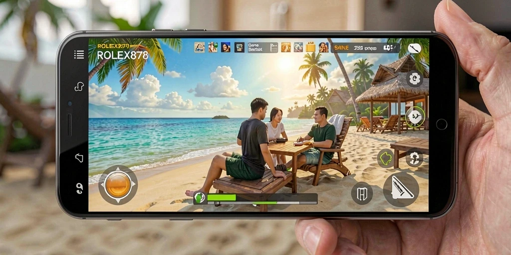 Tampilan gameplay ROLEX878 yang mengasyikkan dan penuh warna.