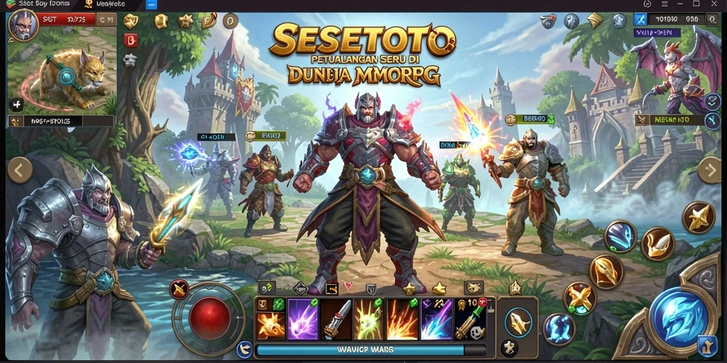 Tampilan gameplay seru di SESETOTO dengan grafis menawan.