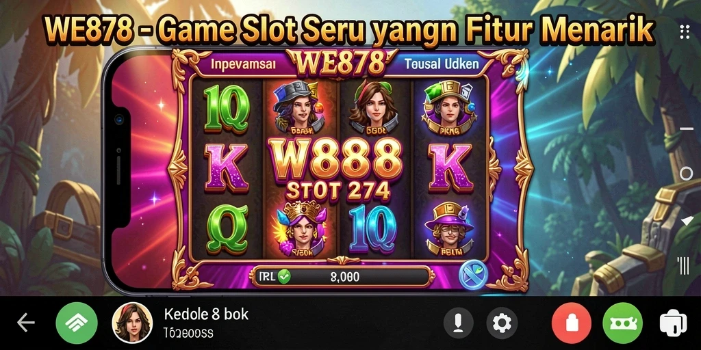 Gameplay menarik WE878 dengan berbagai tema slot.